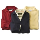 Button-free Pure Cotton Polo Sweater