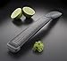 Kitchen IQ Better Zester, Charcoal Gray