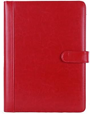 Maxnote Red Business Resume Portfolio Folders Case with Calculator