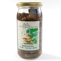 French Morel Mushrooms in Water
