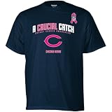 Reebok Chicago Bears Breast Cancer Awareness The Crucial Catch T-Shirt Large