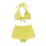 Girls' Xhilaration  3-pc. Swimsuit Set - Cherry Print