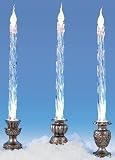 Pack of 3 Icy Silver Bases