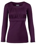 Empire Scoop Neck Essential Nursing Top - Long Sleeves