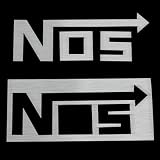 Nitrous Oxide Systems (NOS) Racing Decal Sticker Set