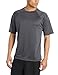Kanu Surf Men's Big Extended-Size UPF 50+ Solid Rash Guard, Charcoal, 4X