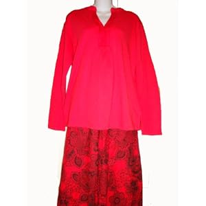 Ladies LIZ CLAIBORNE PAJAMA SET SLEEPWEAR SIZE M