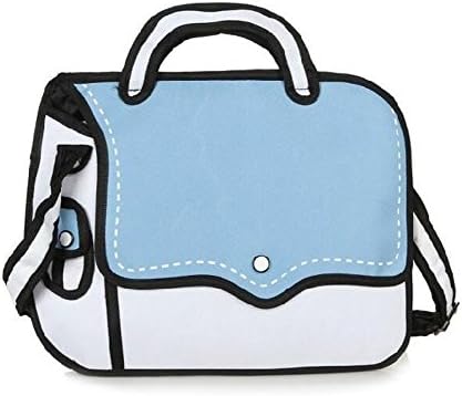 Oime 4 Colors 3D Jump Style 2D Drawing From Cartoon Paper School Bag