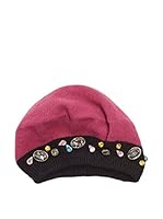 Alice Hannah Gorro Lana Gem Border (Magenta)