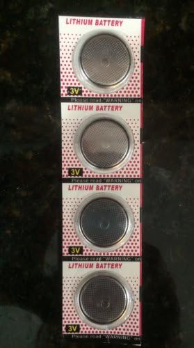 4 Replacement Batteries for Linear MCT-11 MegaCode Digital Transmitter With F...