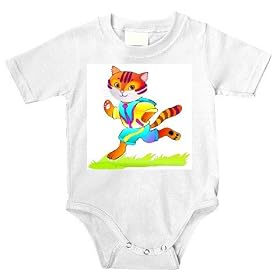 Onesie with health, cat, jogging, fitness
