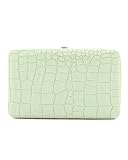 Crocodile Designer Inspired Flat Clutch Wallet