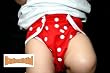 One Size Fit All- Diaper Covers PUL - RED One Size Fit All- Diaper Covers PUL - RED