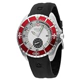 Swiss Military Hanowa Men's 06-4095-04-001-04 Sealander Silver Dial Rubber Strap Watch