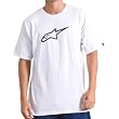 Alpinestars Speed & Style Men's Short-Sleeve Race Wear T-Shirt/Tee - White