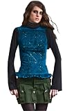 Cuff Tab Mini Skirt