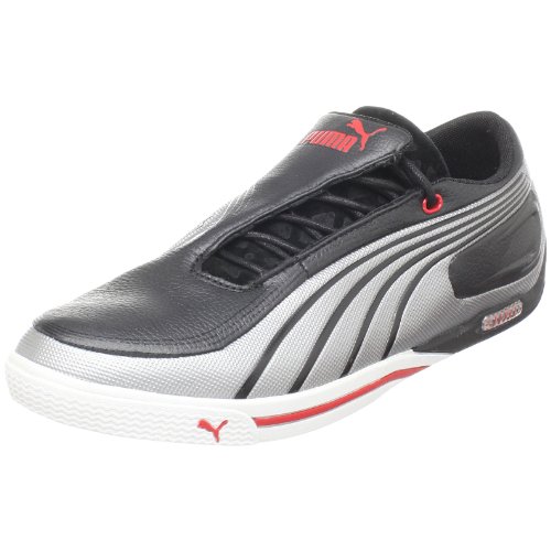 PUMA Men's SL Street TF Lo Sneaker,White/PUMA Silver/High Risk Red,11.5 D(M) US PUMA Men's SL Street TF Lo Sneaker,White/PUMA Silver/High Risk Red,11.5 D(M) US