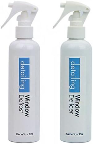 Car Detailing Tools [Window De-icer 250ml + Window Defrost 250ml] Made in Korea