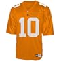 Tennessee Volunteers #10 Official Replica NCAA Game Jersey (Orange) (X-Large)