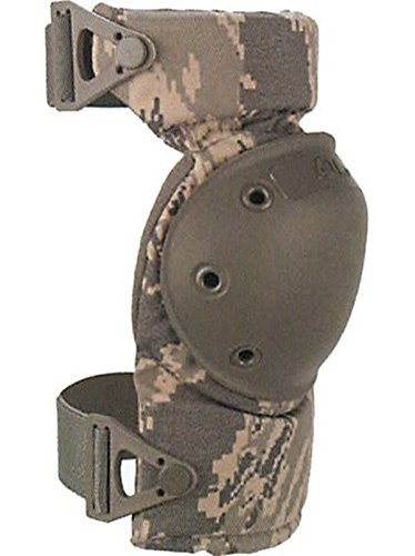 ALTA 52913.17 AltaCONTOUR Knee Protector Pad, ABU Cordura Nylon Fabric, Flexible Cap, AltaLOK Fastening, Round, Foliage Green