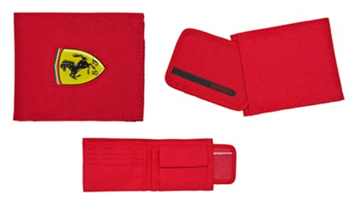 Ferrari Basic Wallet in Red or Black