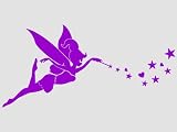 Produkt-Bild: Elfen Wandtattoo Fee Wandsticker Motiv 1 (60cm)-pink_41