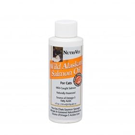 Nutri-Vet Alaska Salmon Oil for Cats, 4 Ounce