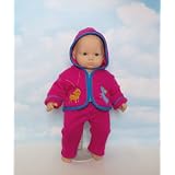Pink Hooded Jacket and Pants. Fits 15" Dolls like Bitty Baby®and Bitty Twin®