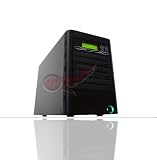 Buyduplicator 1 to 2 Target Cd / DVD Duplicator Double Layer (24x Sata DVD +/- Rw)(Standalone Audio Video Copy Tower, Disc Duplication Device)