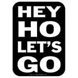 Ramones - Aufkleber/Sticker Hey Ho Lets Go