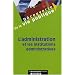 L'administration et les institutions administratives
