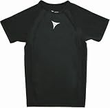 Linebreak Mens Compression Short Sleeve T-shirt Black Small