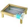 Ground Bird Feeder Tray, 16" x 13" Brown