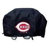 MLB Cincinnati Reds Black Economy Grill Cover