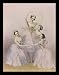 Alfred Edward Chalon (Famous dancers of the Royal Opera: Carlotta Grisi, Maria Taglioni, Lucile Grahn, Fanny Cerrito in Pas de Quatre) Framed Art Poster Print - 11 X 17