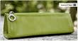 Namaste Lime Skinny Mini Crochet Hook Double Point Knitting Needles Case