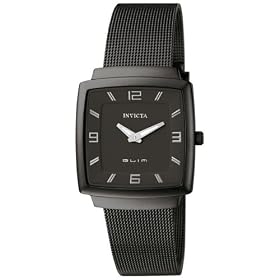 Invicta Women's Slim Collection Square Stainless Steel Mesh Watch #5160