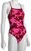 Apparel : Speedo Women's Race Endurance+ Polyester Camo Overall Print Axcel Back One Piece Swimsuit
