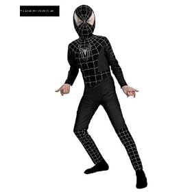 Black Suited Spiderman 3 (TM) Standard Child Marvel Spider-Man Superhero Super Hero Costume