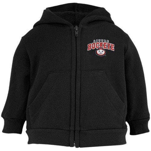 Buy Champion Ohio State Buckeyes Infant Black Full Zip Fleece Hoody by Champion
