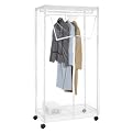 Supreme Clothes Closet - White/ Chrome