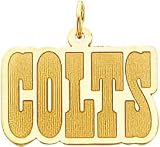 14K Gold NFL Indianapolis Colts Charm