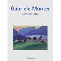 Gabriele M�nter 2012. Kunstkarten-Einsteckkalender