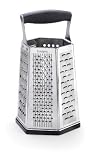 Browne & Co Cuisipro 6-Sided Box Grater with Bonus Ginger Grater