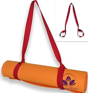Clever Yoga Mat Strap Sling Made With The Best, Durable Cotton - Comes With Our Special 