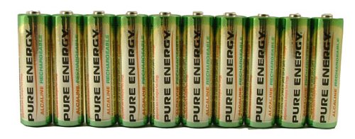 AA Pure Energy Alkaline Batteries - 10 pack