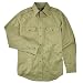 Polo Ralph Lauren Men's Custom Fit Military Twill Shirt, Classic Khaki, S