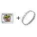 chihuahua36  - Chihuahua In A Sombrero Italian Charm Bracelet