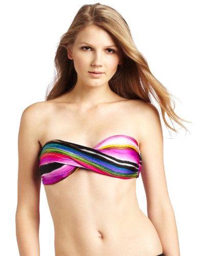 Luli Fama Womens Isla Twist Bandeau