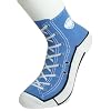 Sneaker Socken - Silly Sock - blau